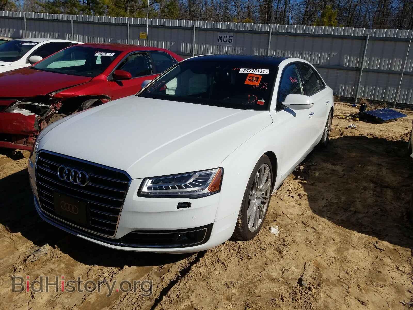 2016 AUDI A8 - VIN: WAU34AFD6GN007787 - Фото 2