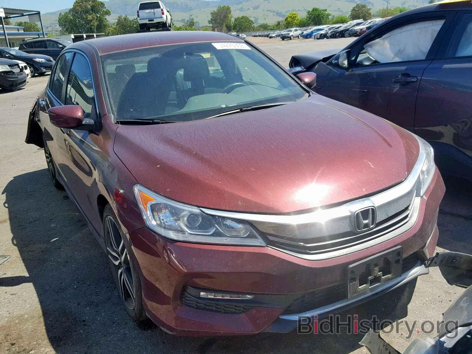 Photo 1HGCR2F55HA153630 - HONDA ACCORD SPO 2017