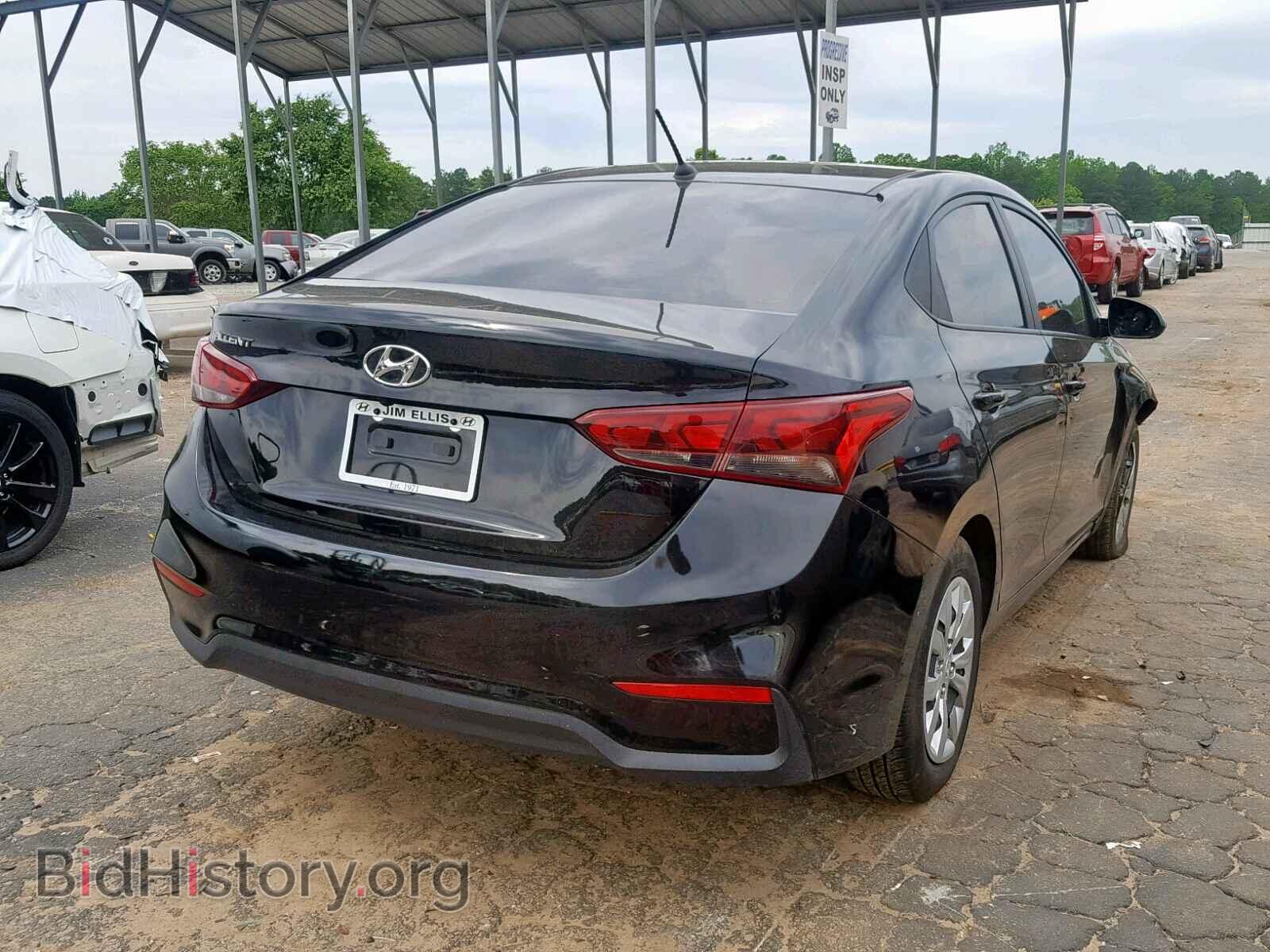 2018 HYUNDAI ACCENT - VIN: 3KPC24A38JE021212 - Фото 4