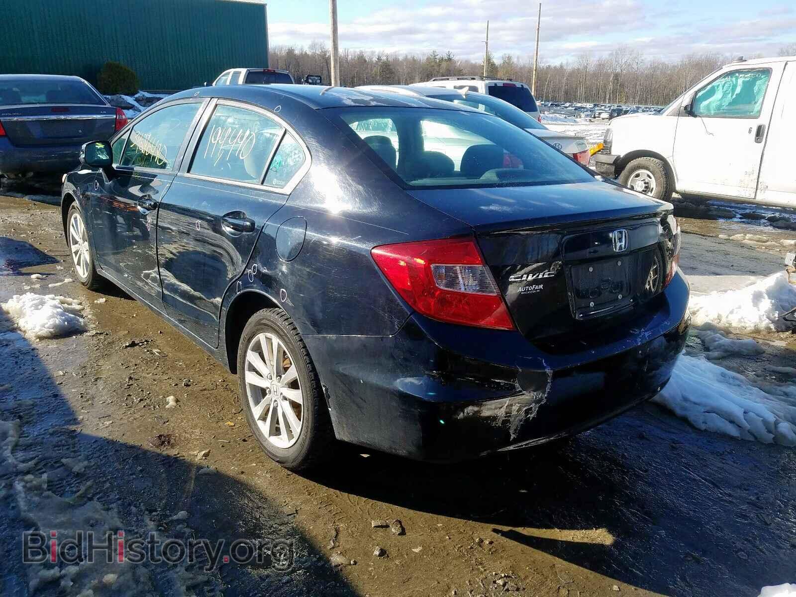2012 HONDA CIVIC - VIN: 2HGFB2F85CH528146 - Фото 3