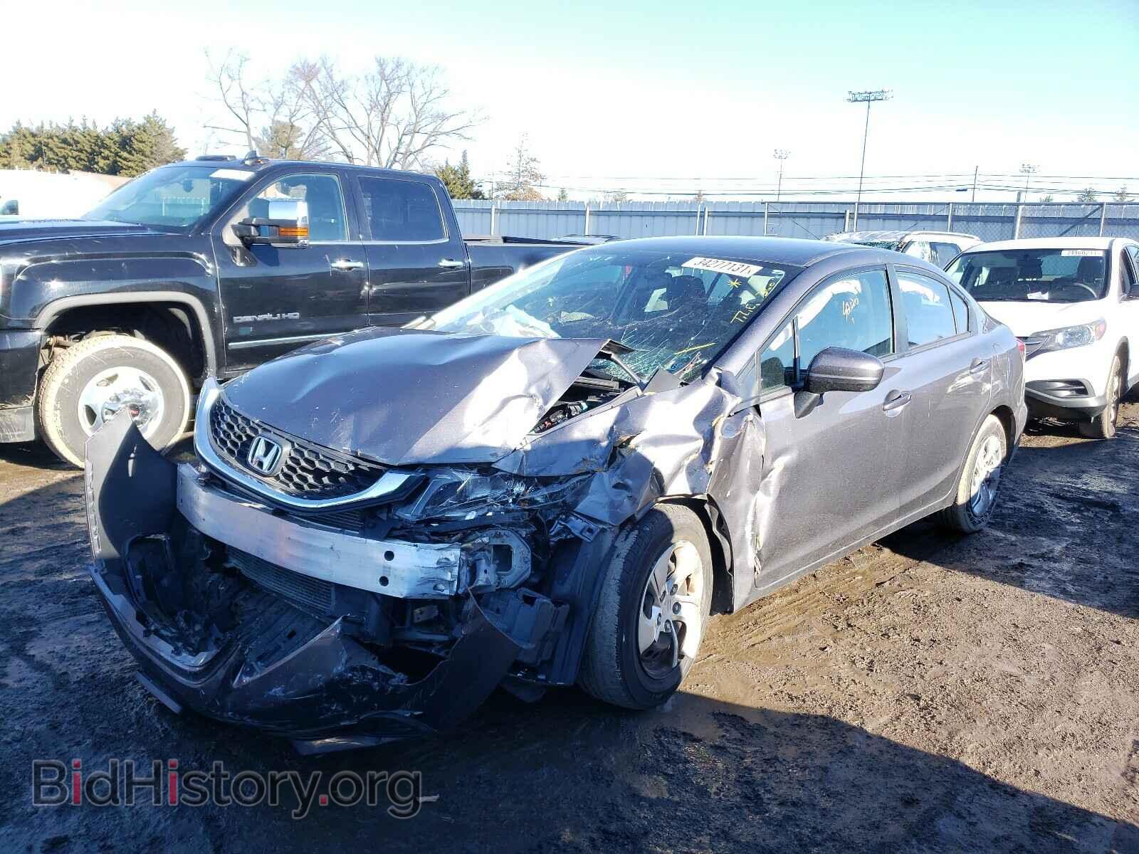 2015 HONDA CIVIC - VIN: 19XFB2F5XFE232432 - Фото 2