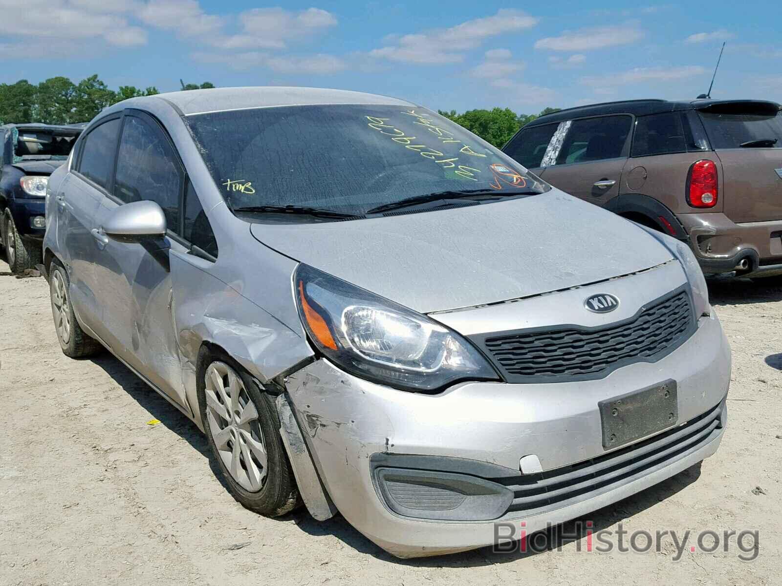 Photo KNADM4A38E6323526 - KIA RIO LX 2014