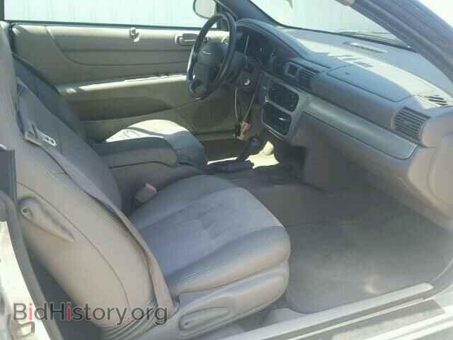 2005 CHRYSLER SEBRING - VIN: 1C3EL55RX5N619009 - Фото 5