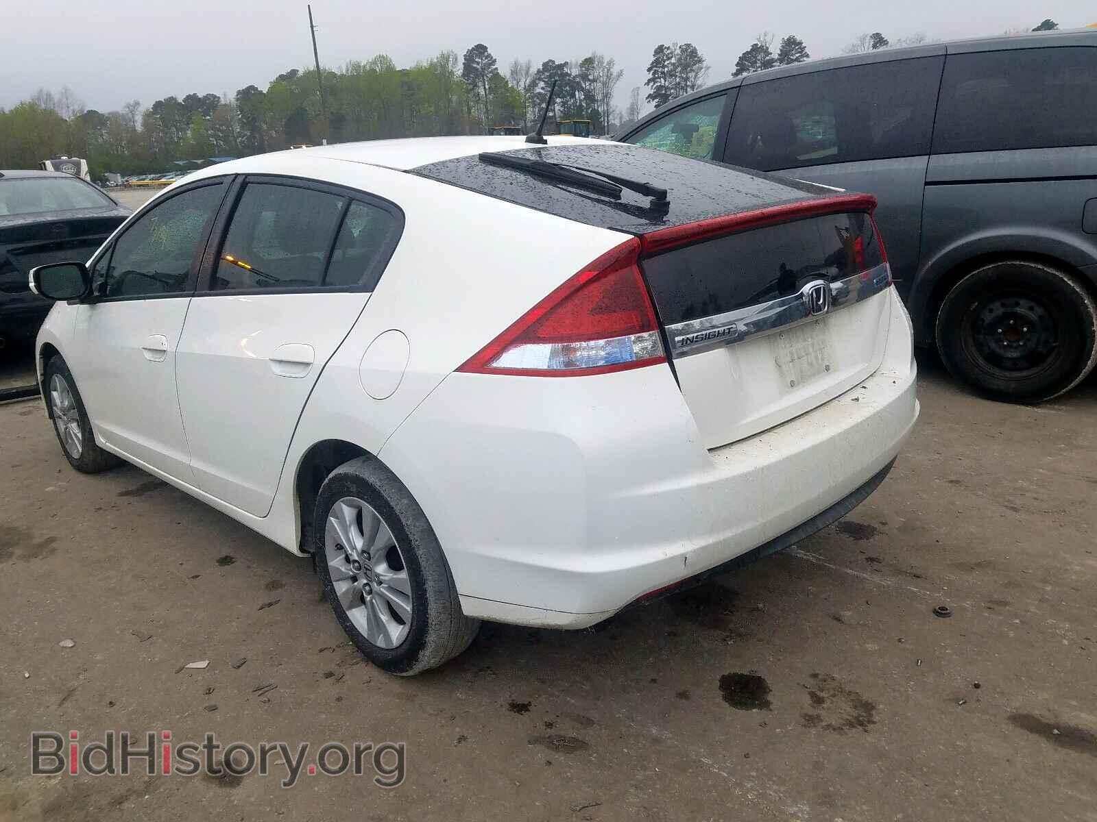 2012 HONDA INSIGHT - VIN: JHMZE2H70CS001047 - Фото 3