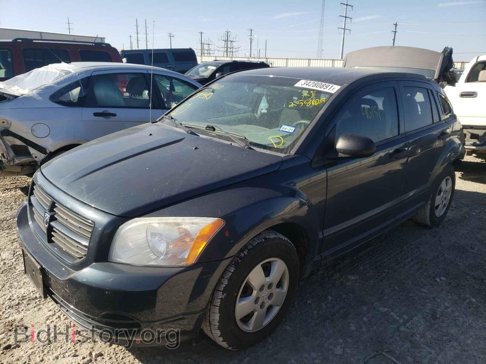 2007 DODGE CALIBER - VIN: 1B3HB28B37D258029 - Фото 2