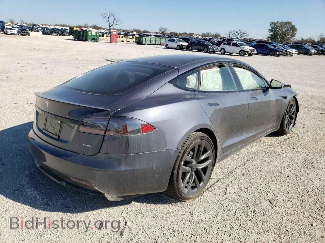 2022 TESLA MODEL S EV - VIN: 5YJSA1E6XNF462115 - Фото 4