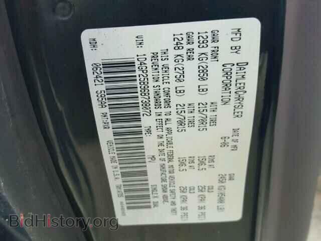 2006 DODGE CARAVAN - VIN: 1D4GP25B96B738072 - Photo 10