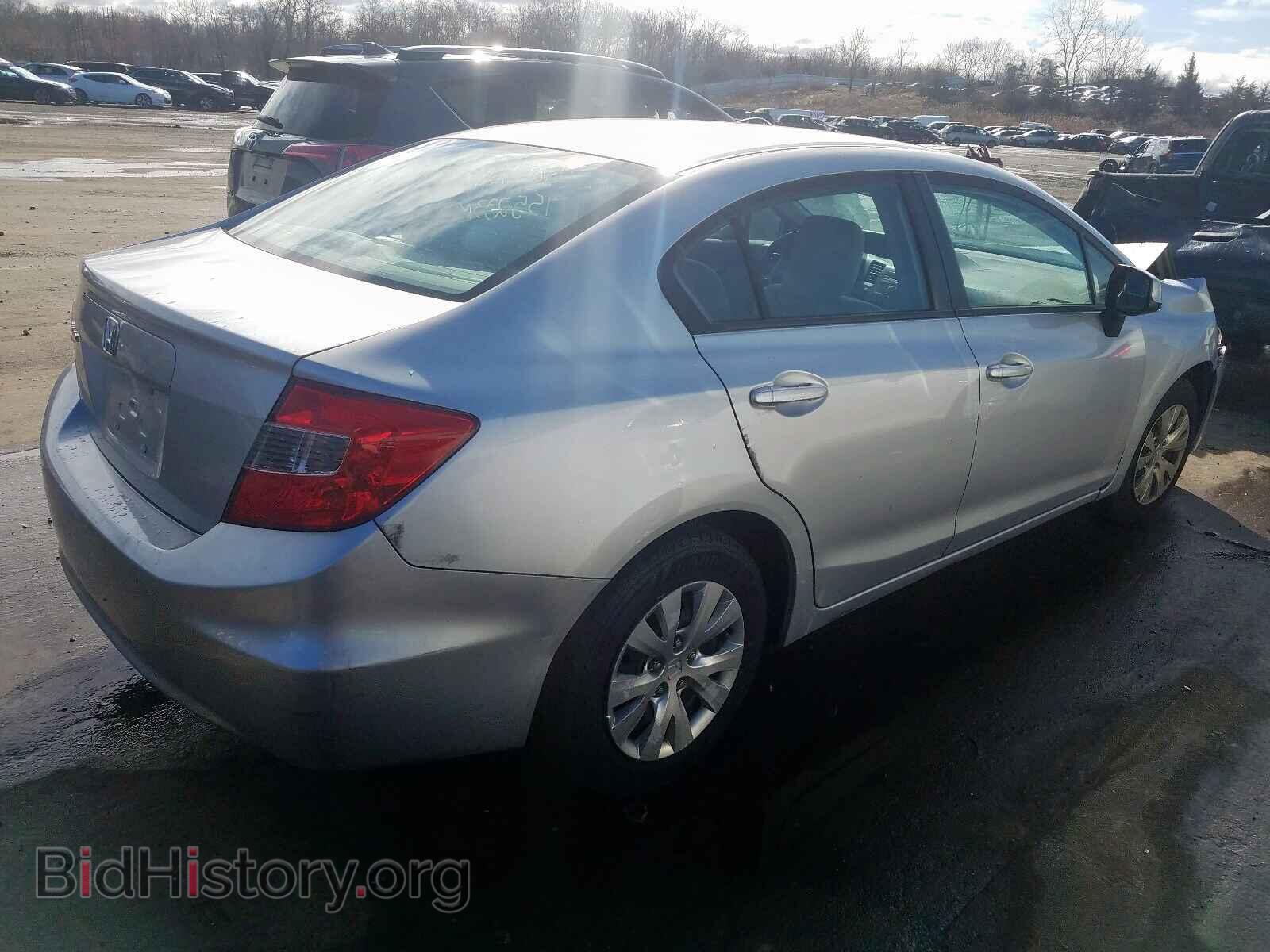 2012 HONDA CIVIC - VIN: 2HGFB2F59CH597766 - Фото 4