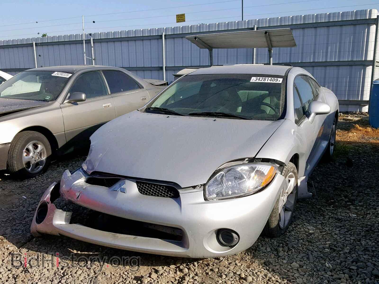 2008 MITSUBISHI ECLIPSE - VIN: 4A3AK24F38E001213 - Фото 2