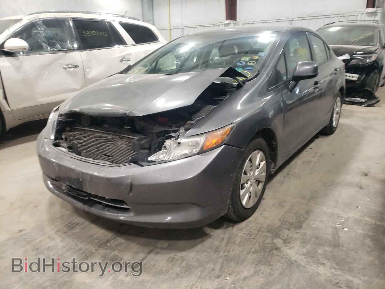 2012 HONDA CIVIC - VIN: 19XFB2F52CE065320 - Фото 2