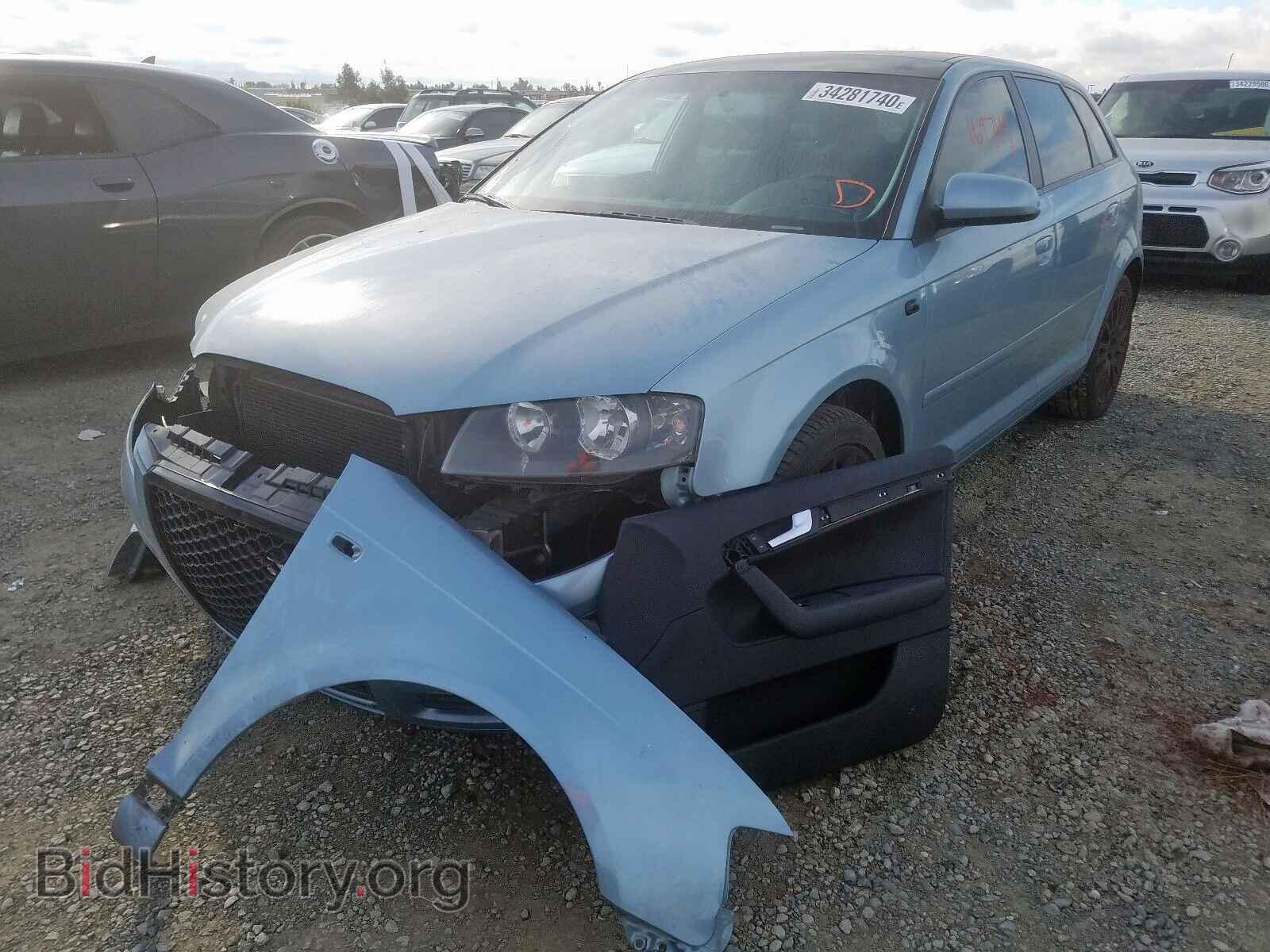2007 AUDI A3 - VIN: WAUNF78P17A024257 - Фото 2