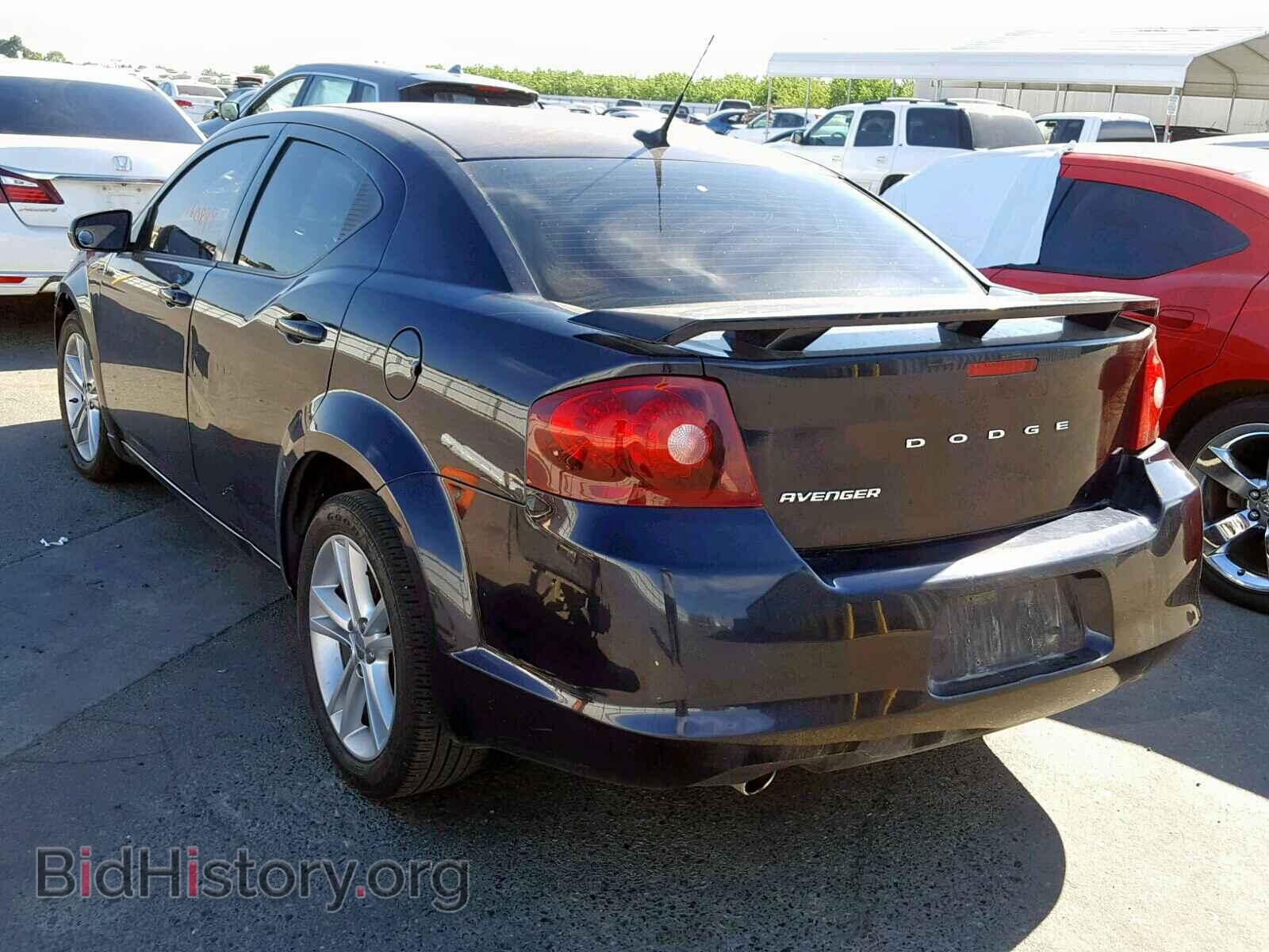 2011 DODGE AVENGER - VIN: 1B3BD1FG8BN512197 - Фото 3