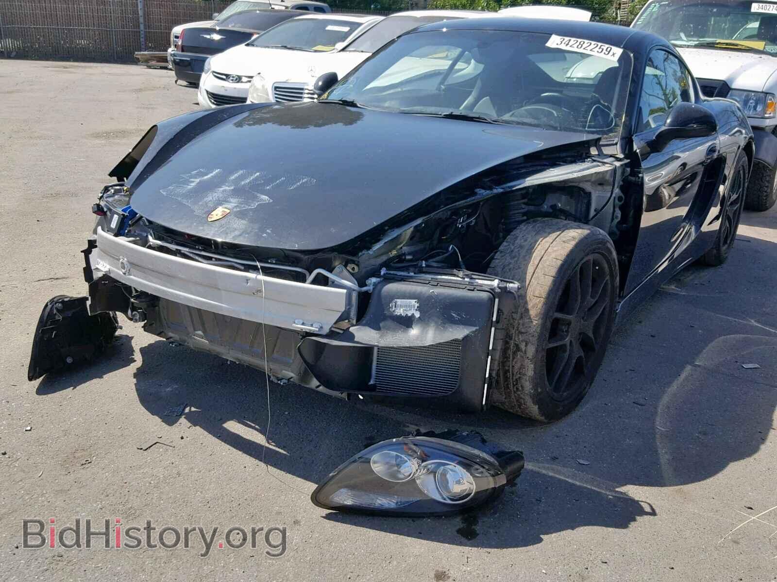 2014 PORSCHE CAYMAN - VIN: WP0AA2A81EK173717 - Фото 2