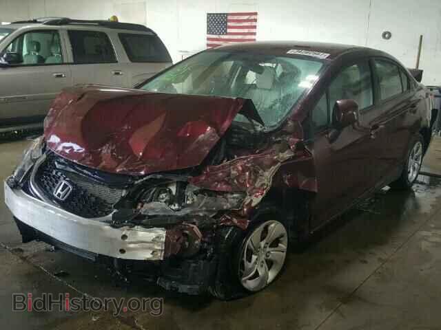 2013 HONDA CIVIC - VIN: 19XFB2F53DE034918 - Фото 2