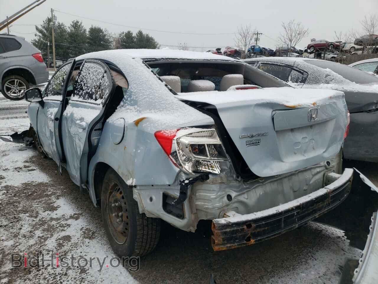 2012 HONDA CIVIC - VIN: 19XFB2F51CE354219 - Фото 3