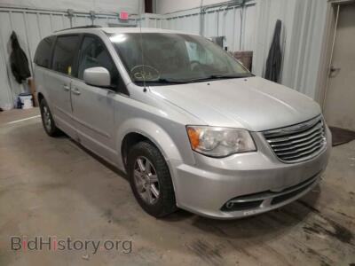 2011 Chrysler MINIVAN Town & COU, silver — VIN 2A4RR5DG6BR624986, Copart
