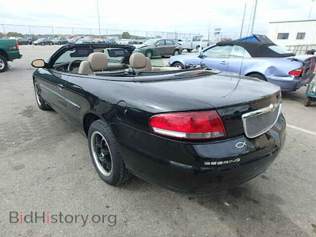 2001 CHRYSLER SEBRING - VIN: 1C3EL55U21N594251 - Фото 3