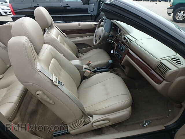 2001 CHRYSLER SEBRING - VIN: 1C3EL55U21N594251 - Фото 5