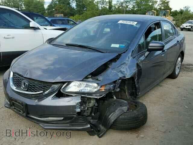 2014 HONDA CIVIC - VIN: 19XFB2F52EE218734 - Фото 2