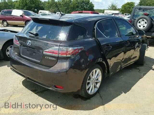 2011 LEXUS CT 200 - VIN: JTHKD5BH8B2043925 - Фото 4