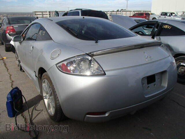 2006 MITSUBISHI ECLIPSE - VIN: 4A3AK44T16E031907 - Фото 3