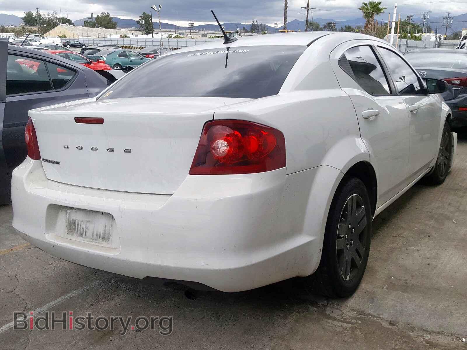 2012 DODGE AVENGER - VIN: 1C3CDZAB4CN185705 - Фото 4