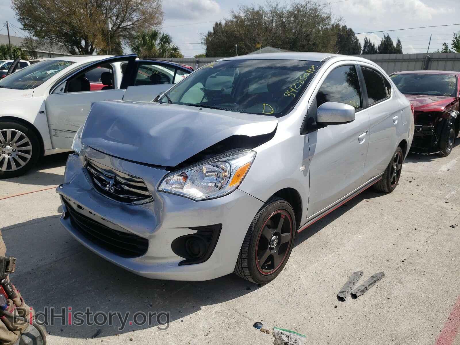 2019 MITSUBISHI MIRAGE - VIN: ML32F3FJ3KHF06702 - Фото 2