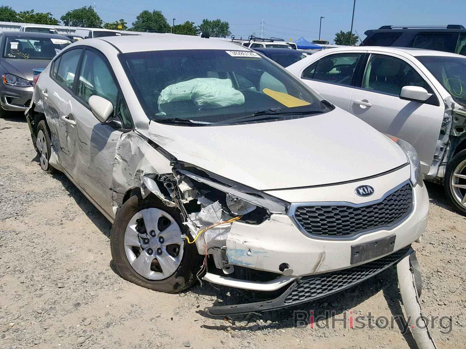 Photo KNAFK4A63F5287941 - KIA FORTE LX 2015