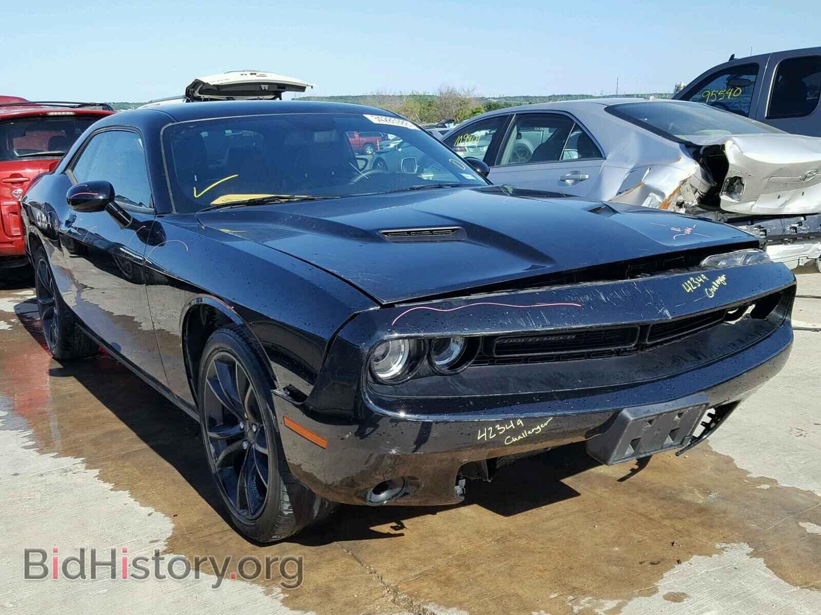 Фотография 2C3CDZAGXGH209872 - DODGE CHALLENGER 2016