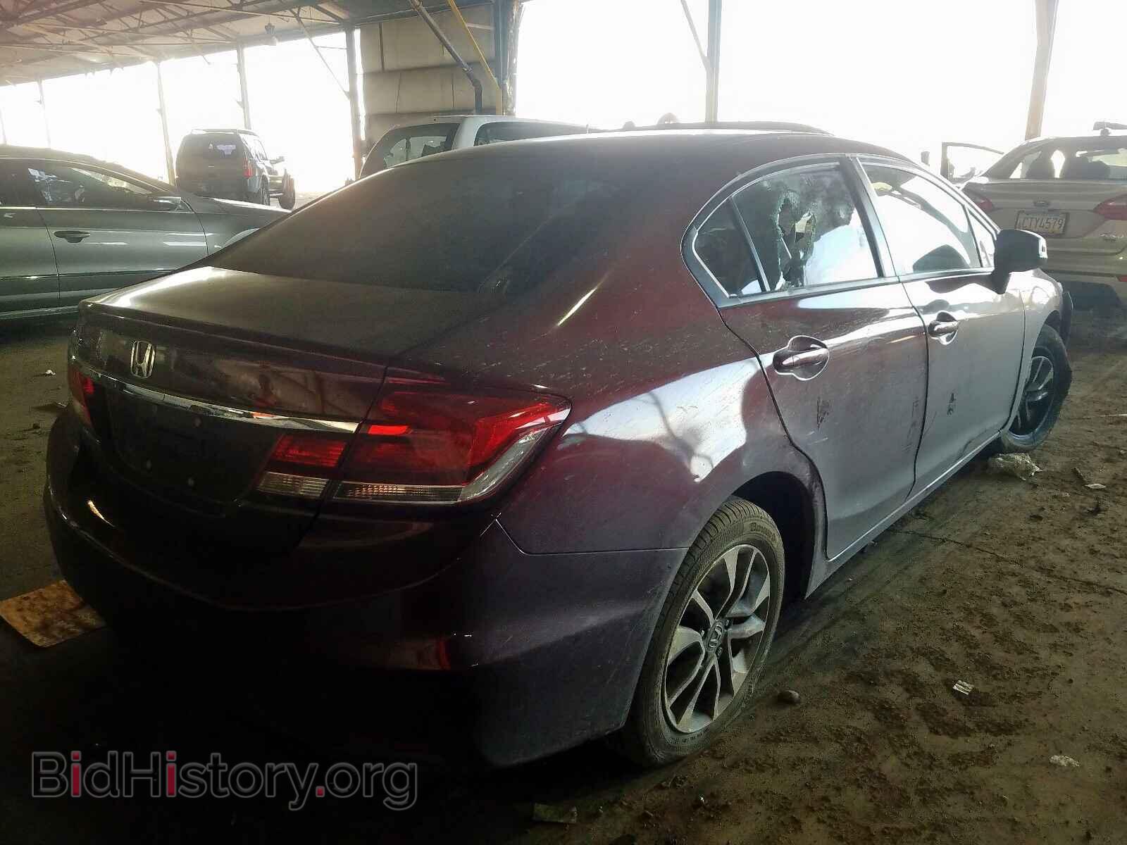 2013 HONDA CIVIC - VIN: 19XFB2F86DE018738 - Фото 4