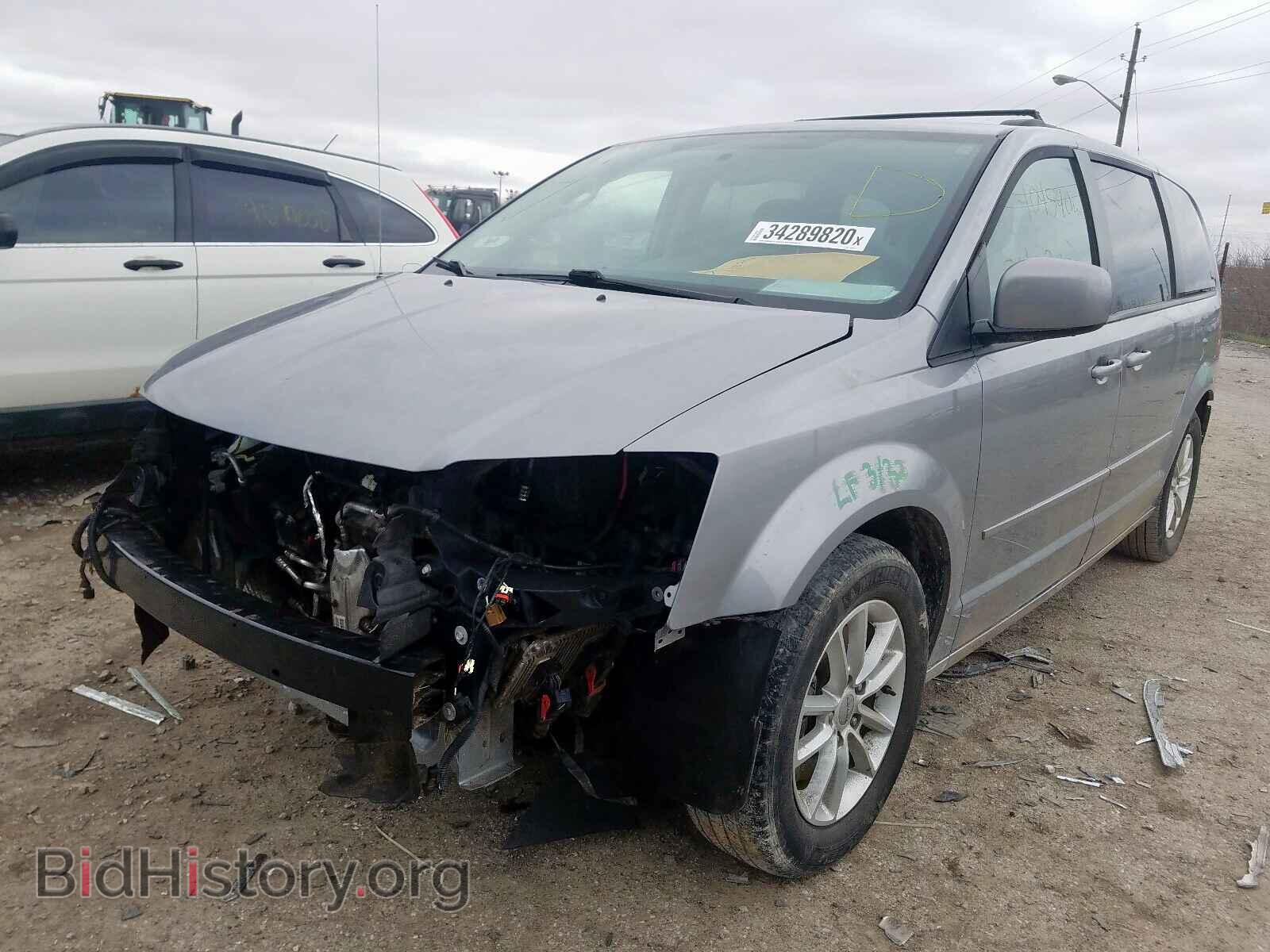 2016 DODGE CARAVAN - VIN: 2C4RDGCG7GR344261 - Фото 2