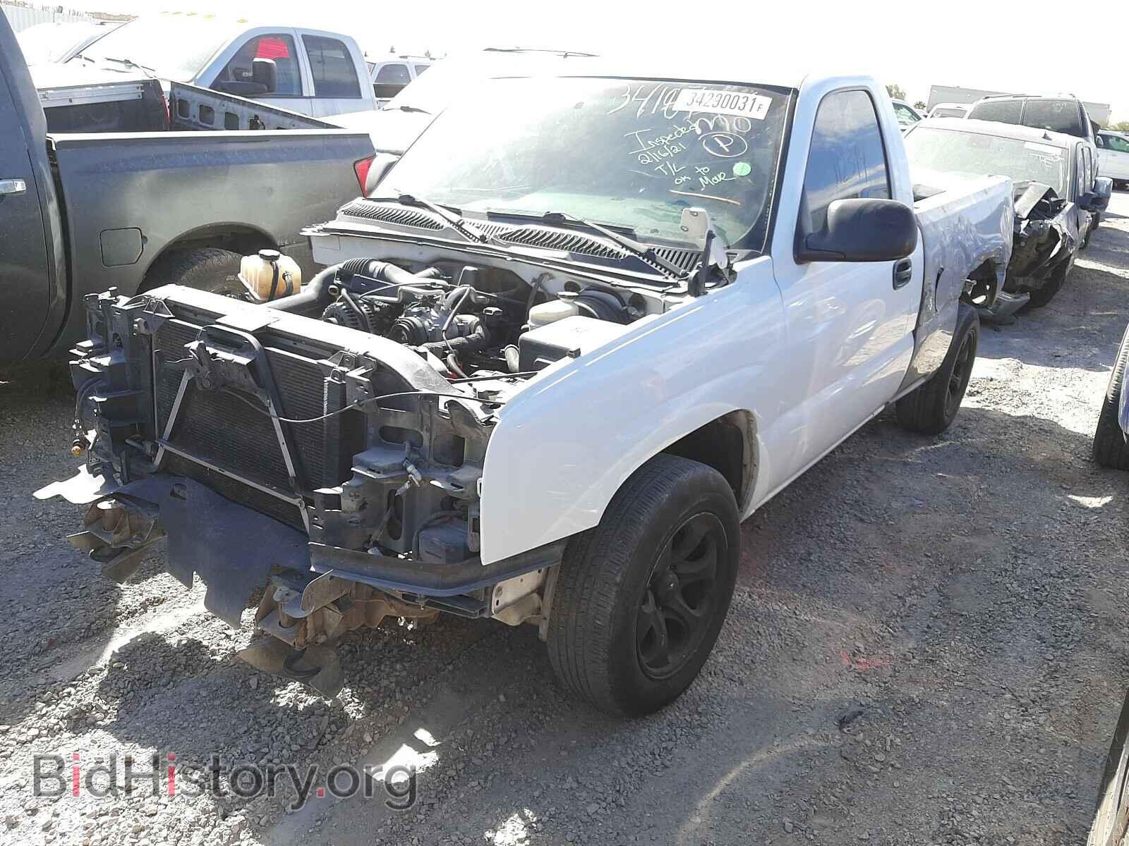 2007 CHEVROLET SILVERADO - VIN: 3GCEC14X77G192159 - Фото 2