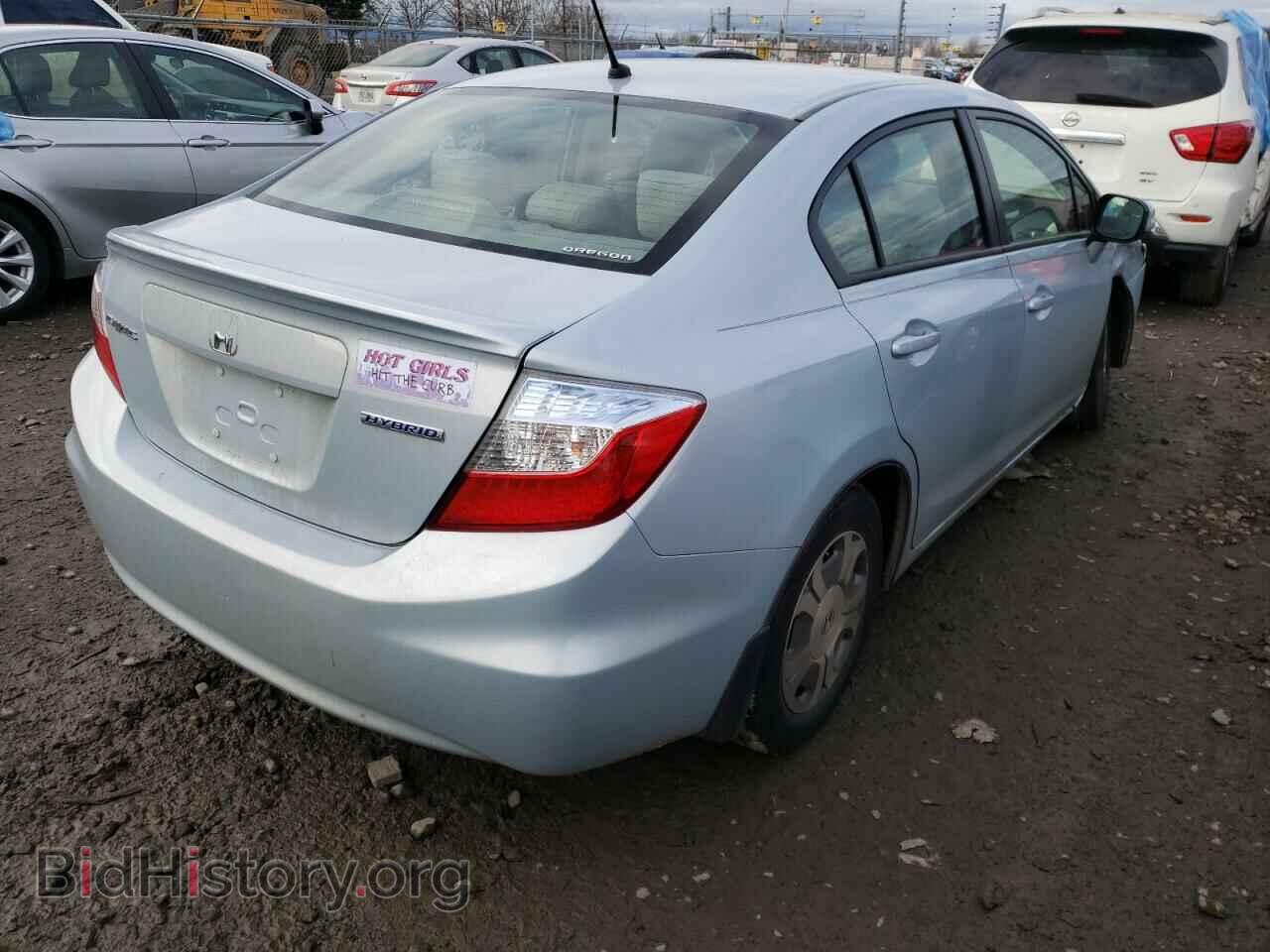 2012 HONDA CIVIC - VIN: JHMFB4F2XCS003094 - Фото 4