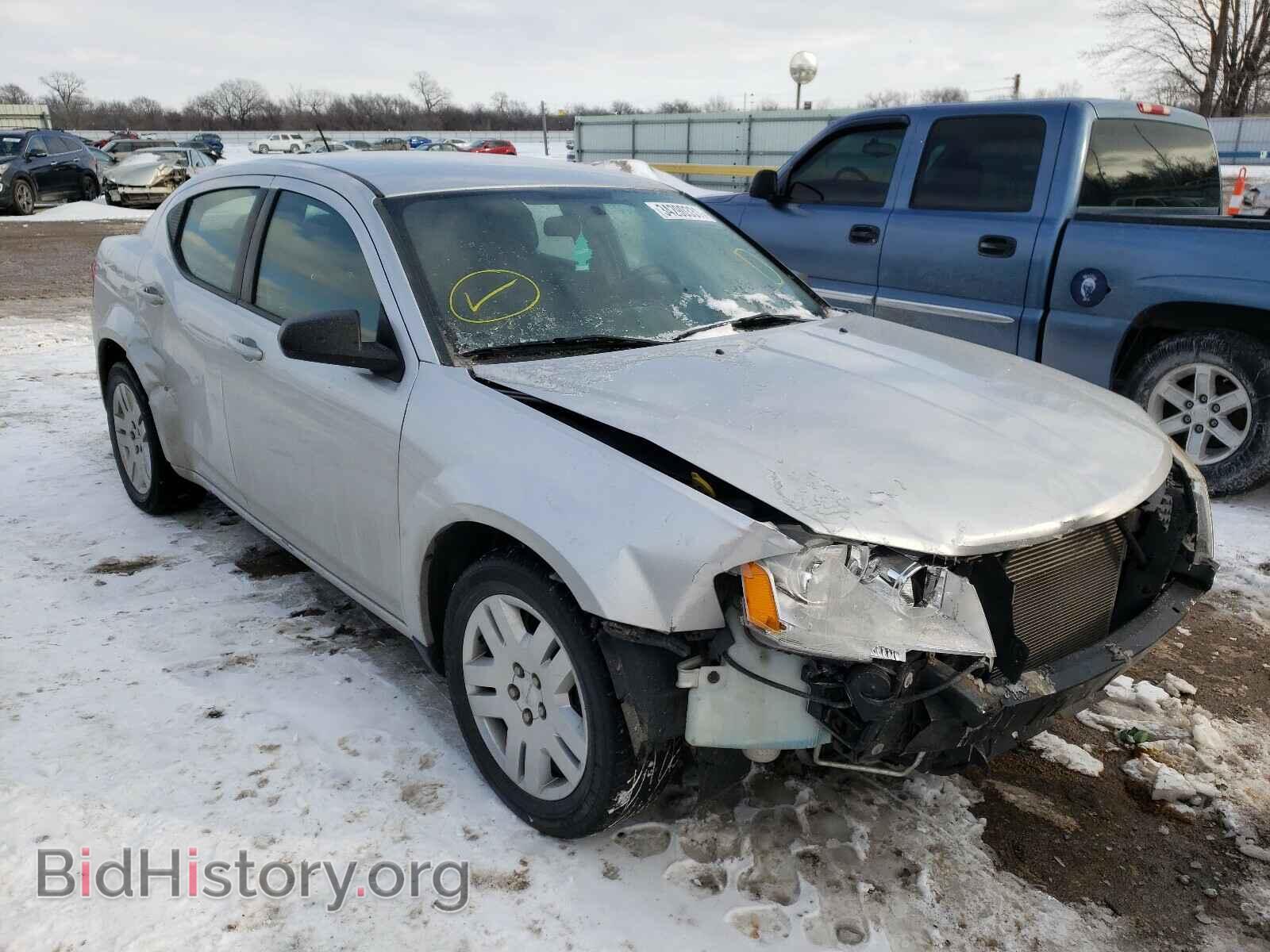Photo 1C3CDZAB4CN276523 - DODGE AVENGER 2012