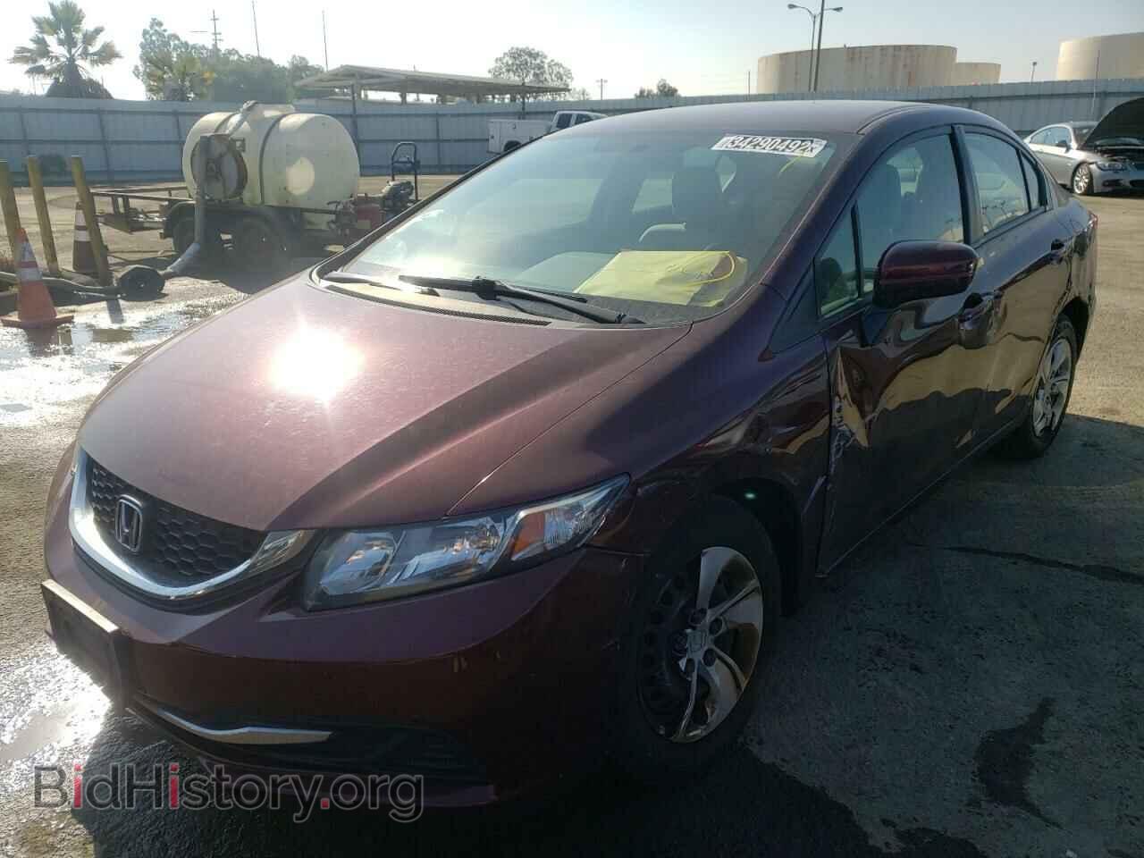 2015 HONDA CIVIC - VIN: 19XFB2F59FE275904 - Фото 2