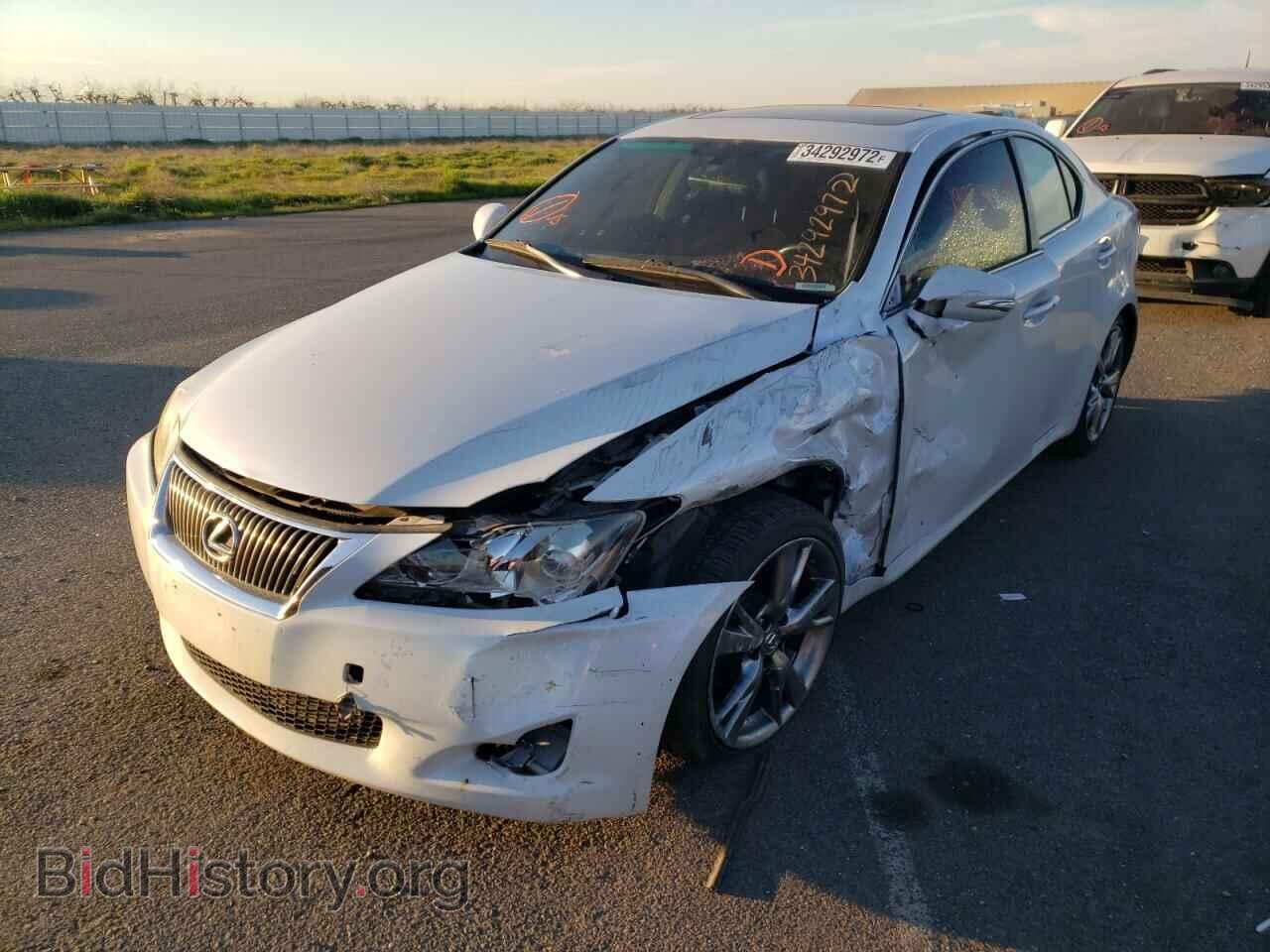 2009 LEXUS IS - VIN: JTHBK262792090223 - Фото 2