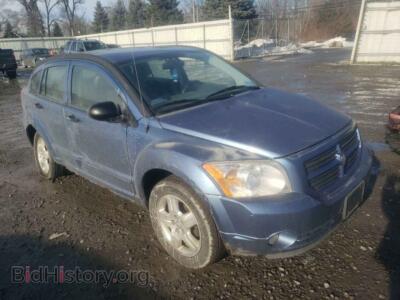 2007 Dodge CALIBER Caliber SX, blue — VIN 1B3HB48C67D323573, Copart