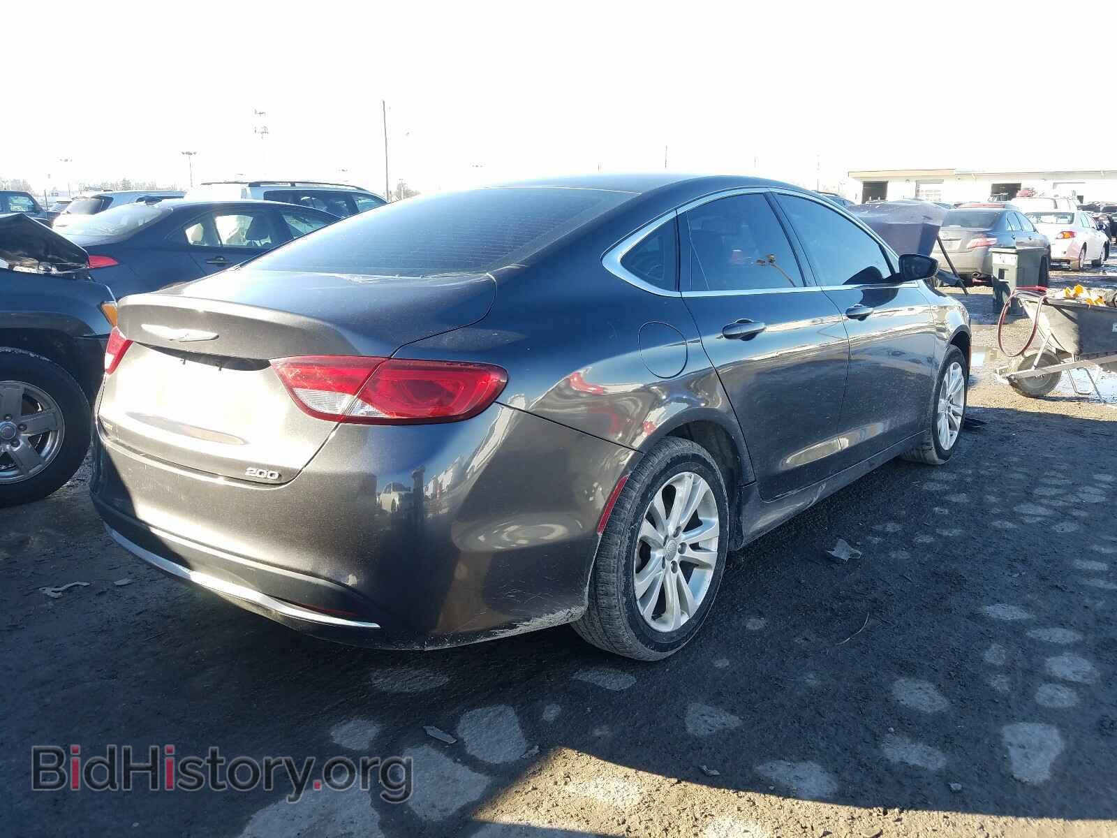 2015 CHRYSLER 200 - VIN: 1C3CCCAB2FN620984 - Фото 4