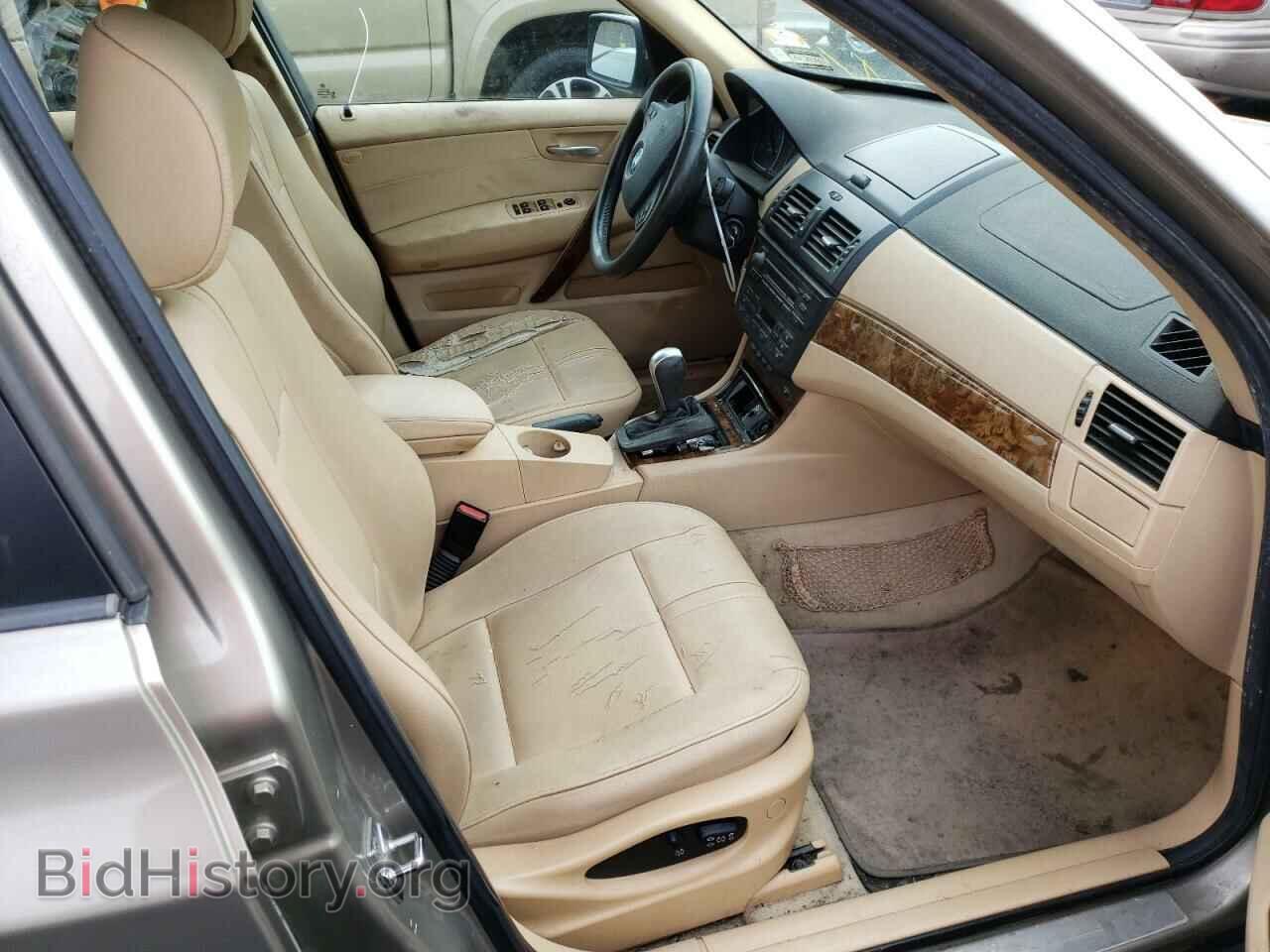 2007 BMW X3 - VIN: WBXPC93487WF20775 - Фото 5