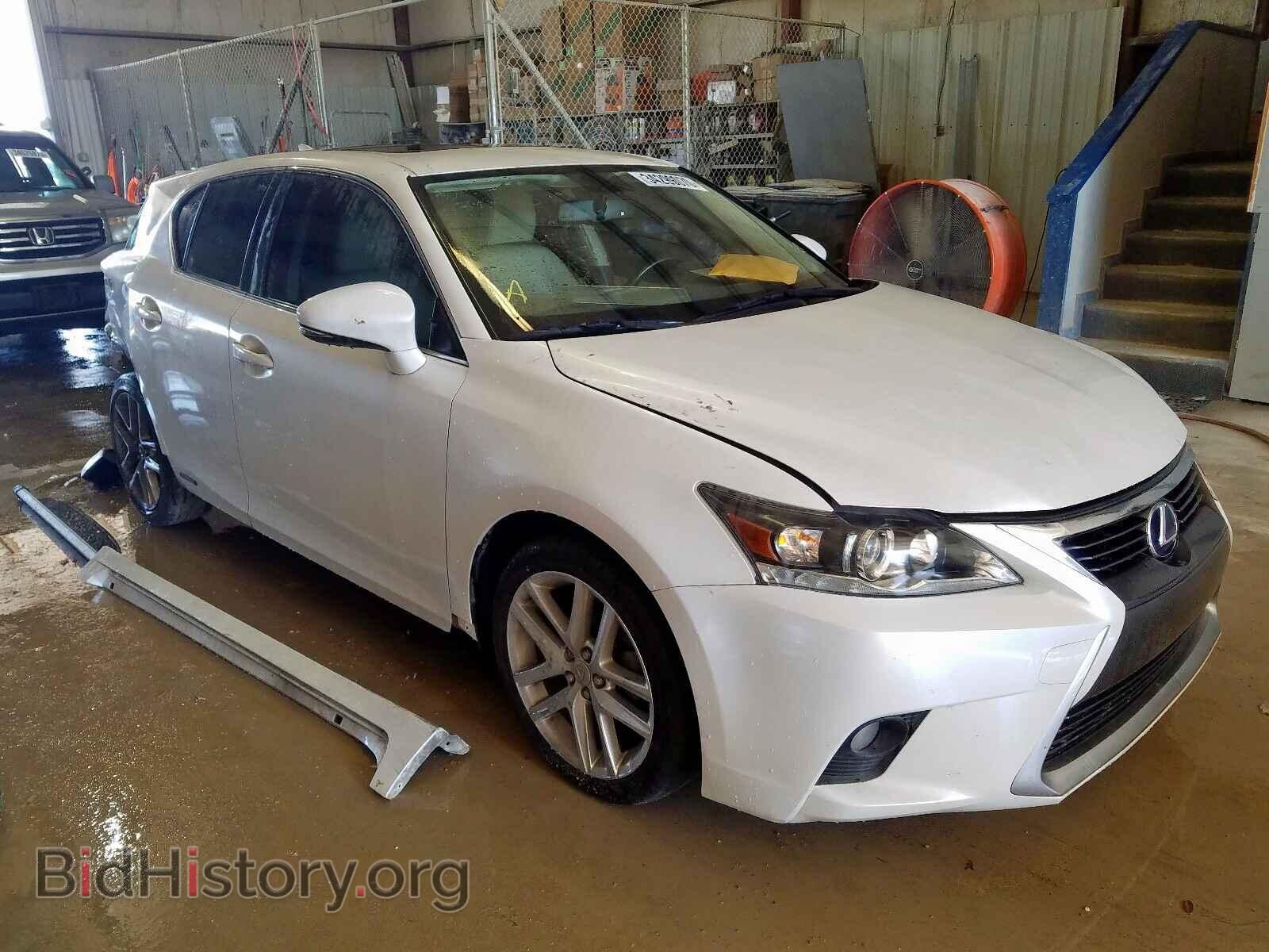Фотография JTHKD5BH6F2239741 - LEXUS CT 200 2015
