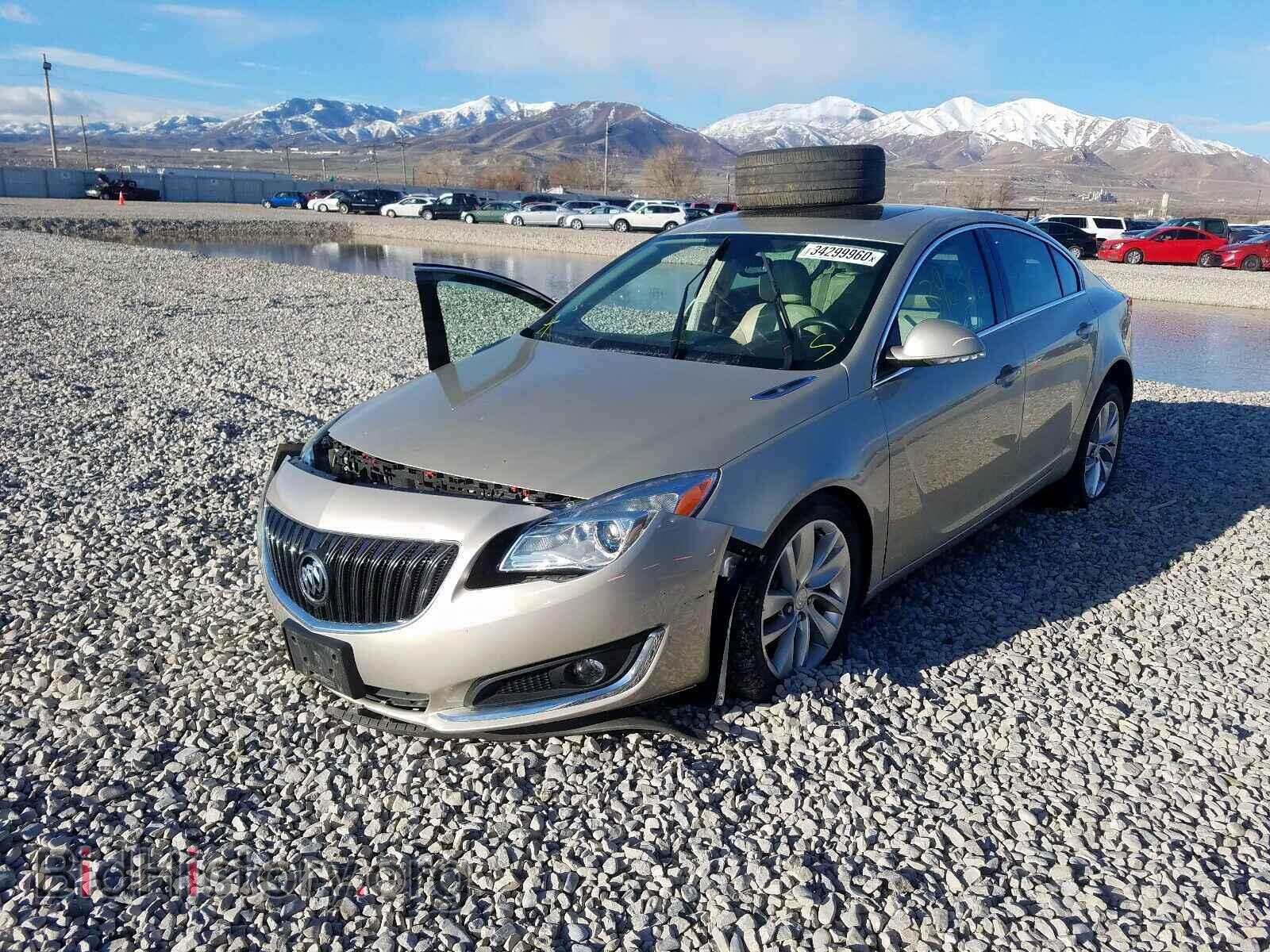 2014 BUICK REGAL - VIN: 2G4GK5EX2E9321915 - Фото 2