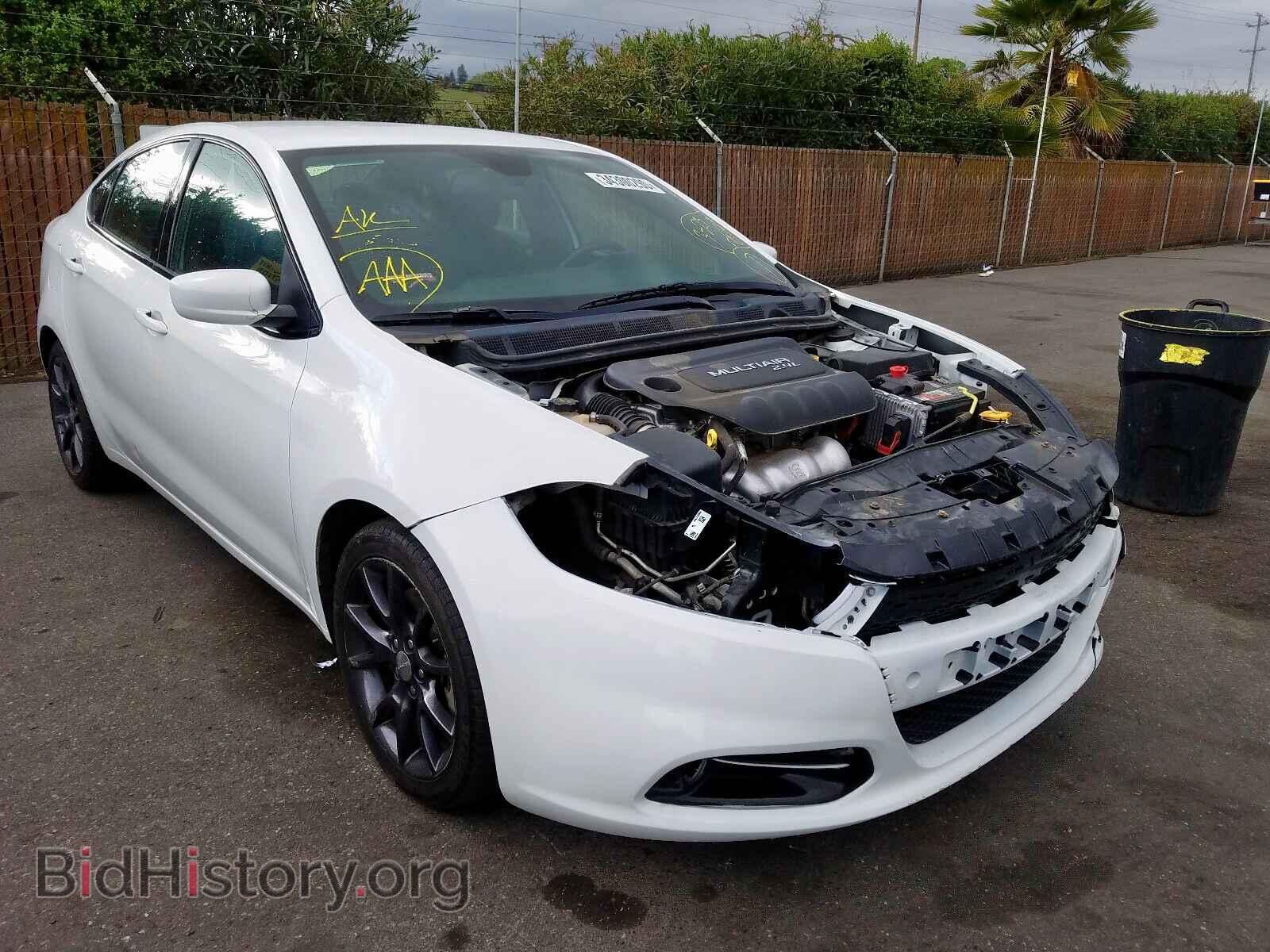 Фотография 1C3CDFBB0GD635486 - DODGE DART 2016