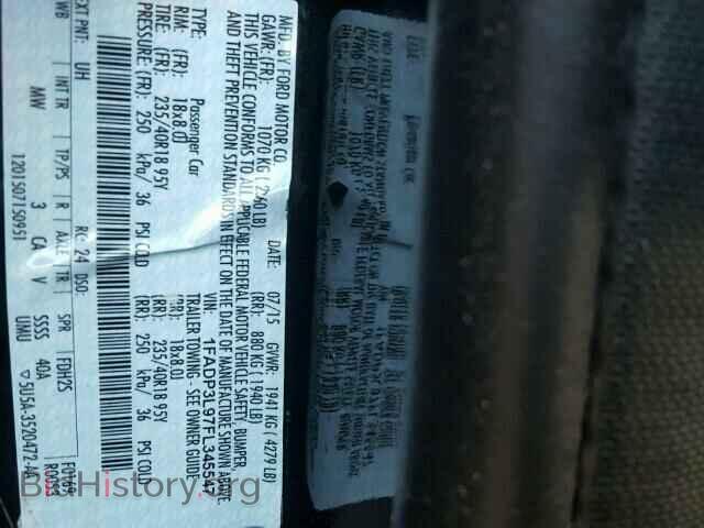 2015 FORD FOCUS - VIN: 1FADP3L97FL345547 - Фото 10