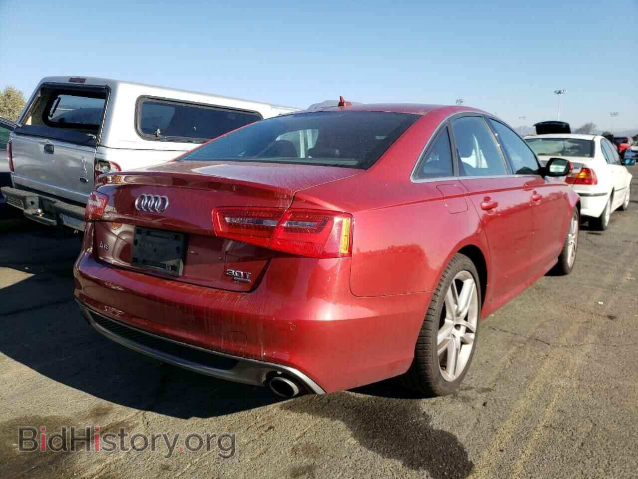 2014 AUDI A6 - VIN: WAUHGAFC7EN121217 - Фото 4