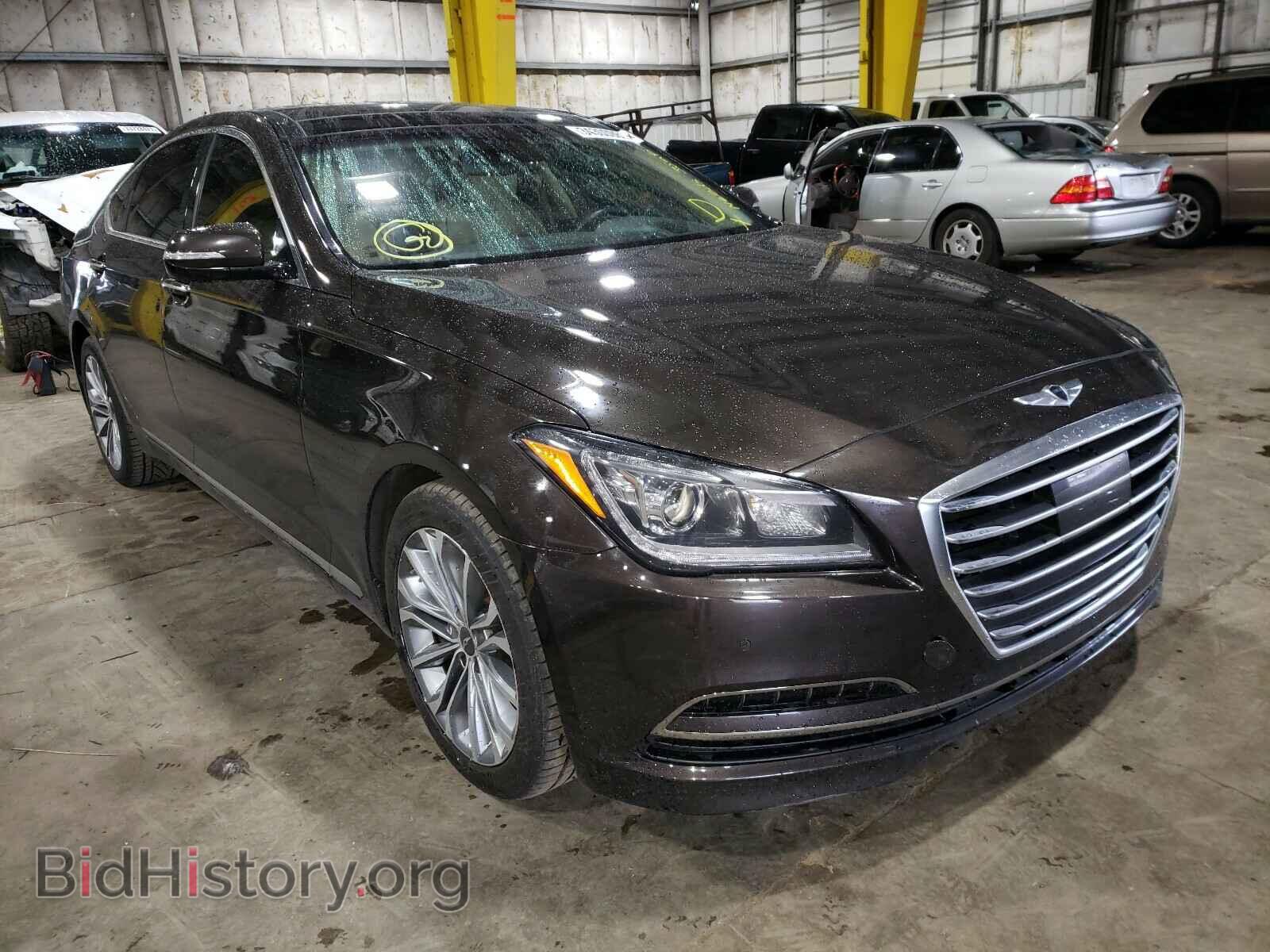 Photo KMHGN4JE3FU025036 - HYUNDAI GENESIS 2015
