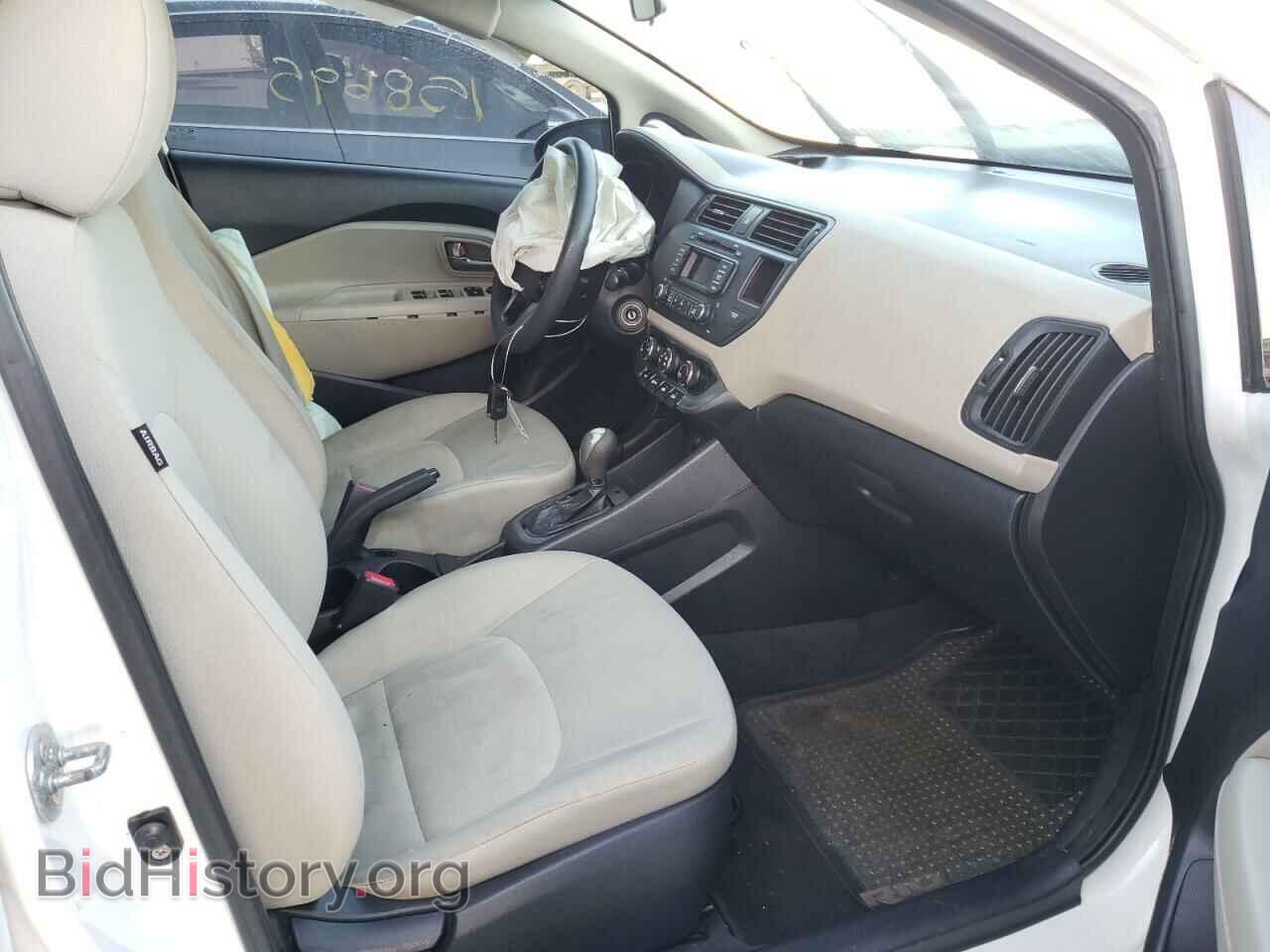 2012 KIA RIO - VIN: KNADM5A35C6021176 - Фото 5