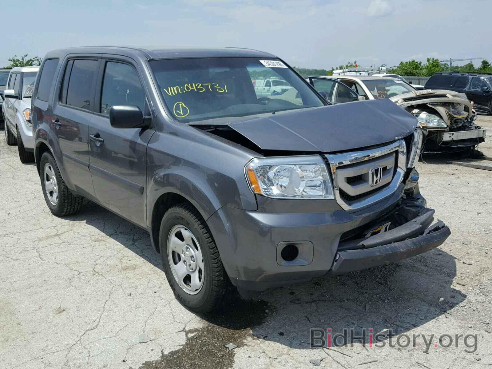 Photo 5FNYF4H26BB043731 - HONDA PILOT 2011