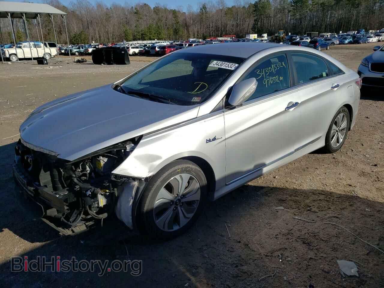 2013 HYUNDAI SONATA - VIN: KMHEC4A42DA090074 - Фото 2