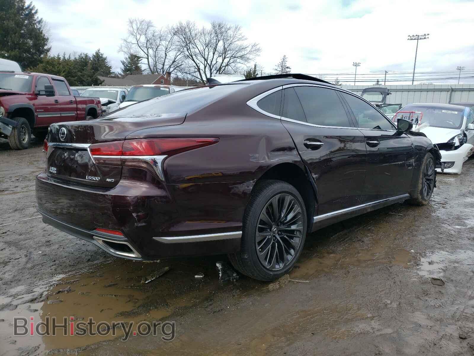 2020 LEXUS LS500 - VIN: JTHG5LGF0L5007676 - Фото 4