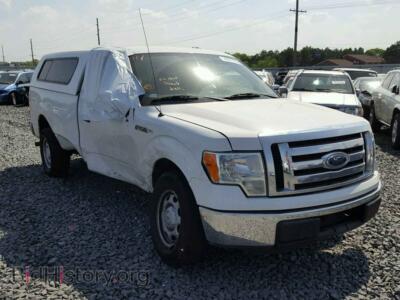 2012 Ford F150, белый — VIN 1FTNF1CF0CKD39263, Copart
